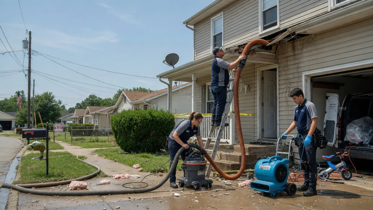 Water Damage Restoration in Fairmount, ND near me